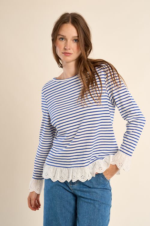 T-shirt manches longues en coton