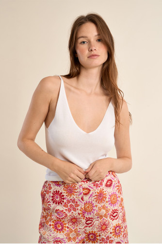 Débardeur en maille