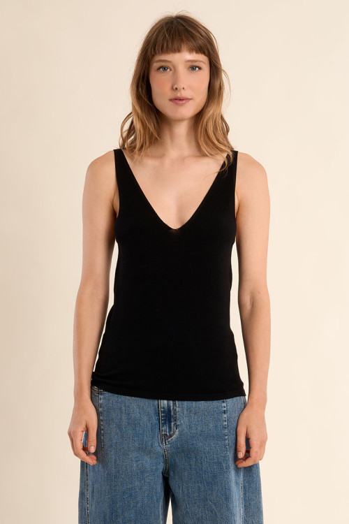 Knitted tank top