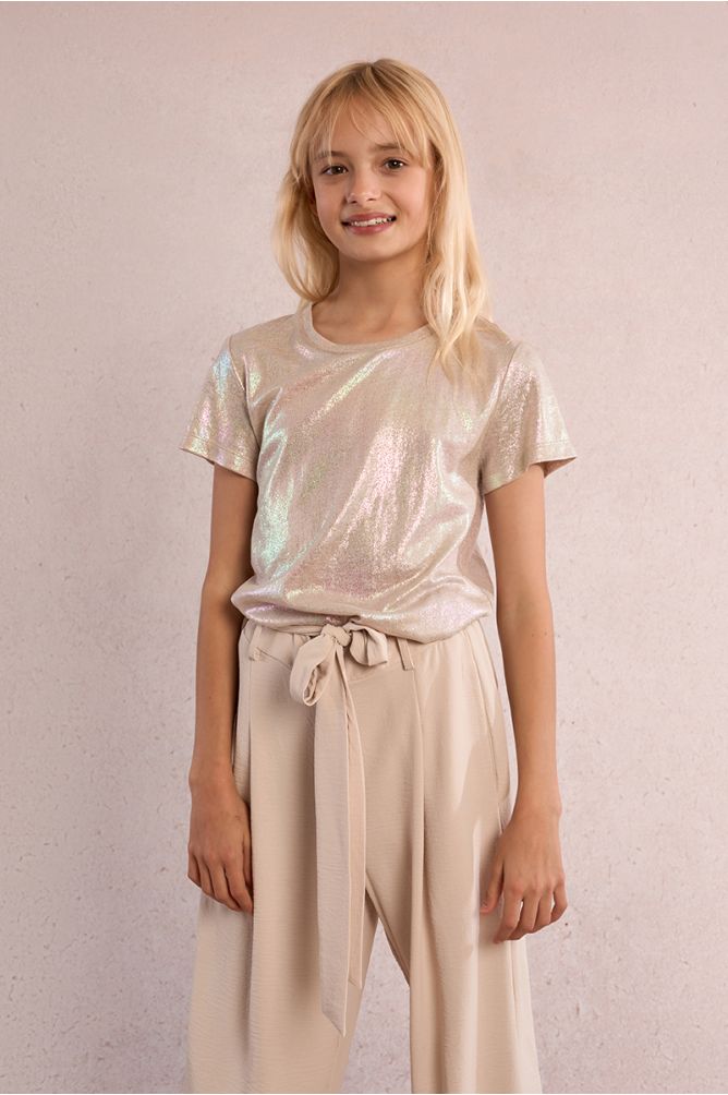 Metallic T-shirt