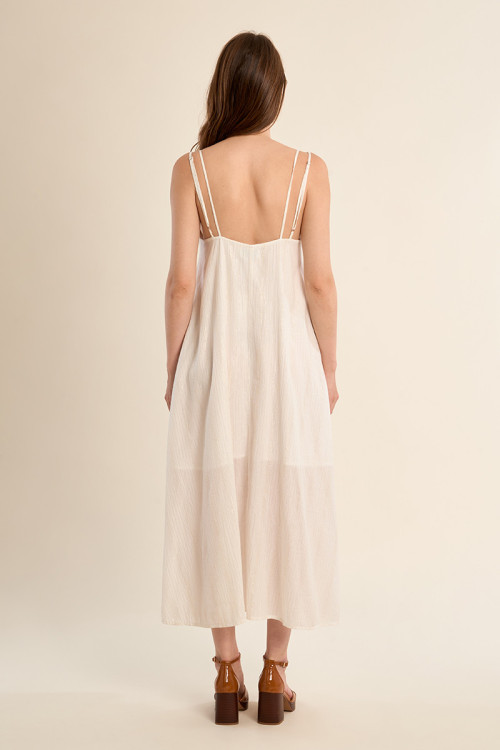 Long and straight dress