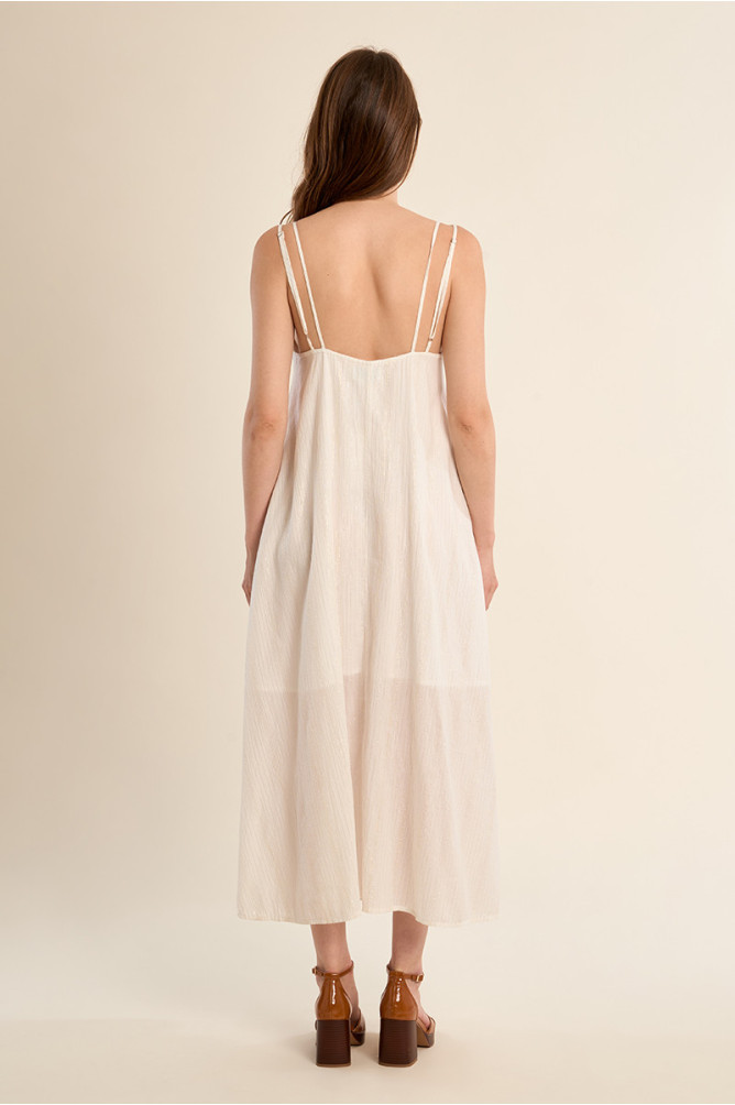 Long and straight dress