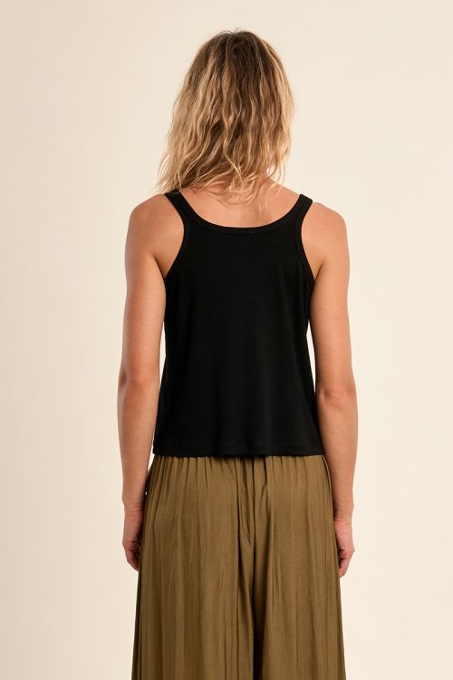 Ribbed tank top