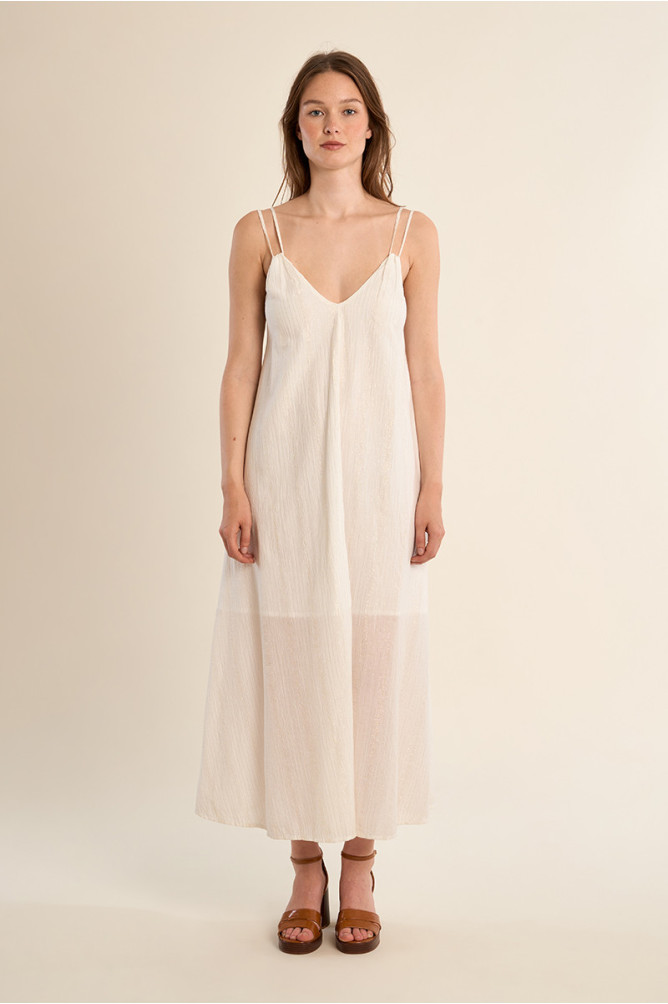 Long and straight dress