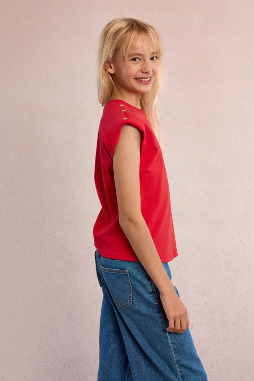 Epaulette T-shirt
