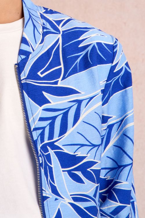Printed bomber jacket