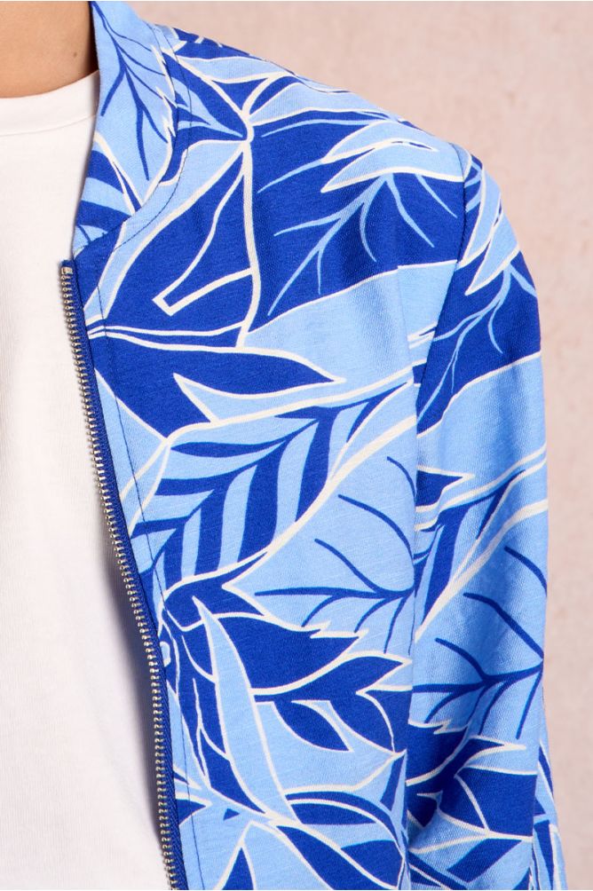 Veste bomber imprimée