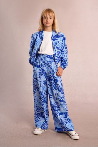 Veste bomber imprimée