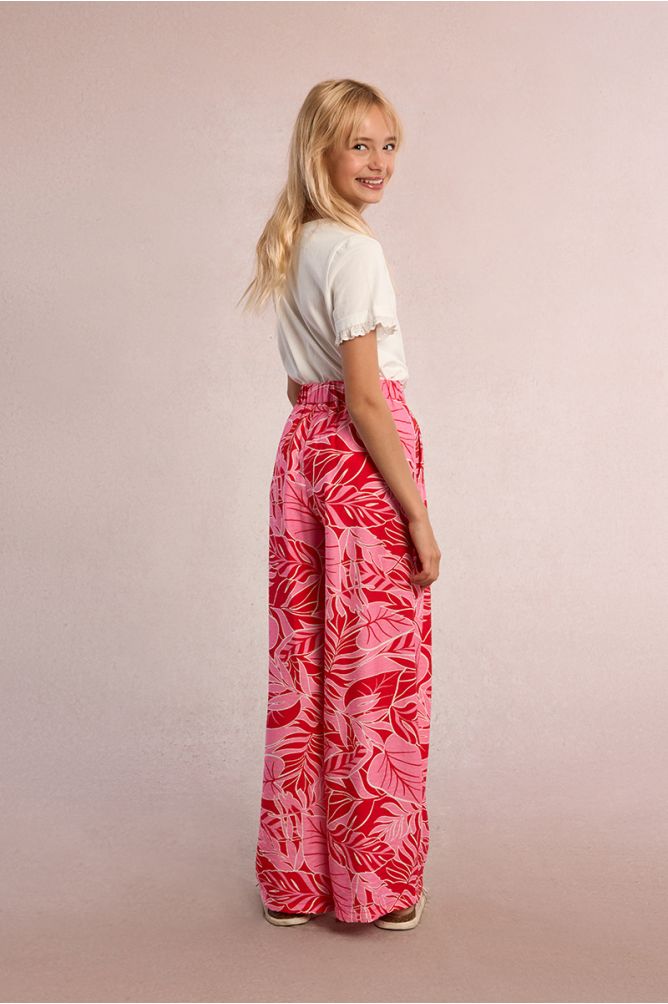 Printed trousers