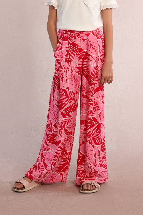 Printed trousers