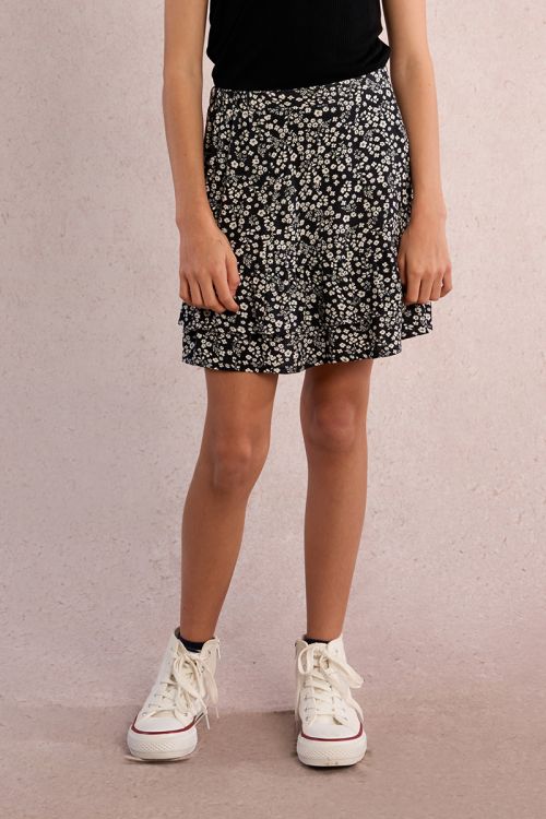 Jupe patineuse fleurie