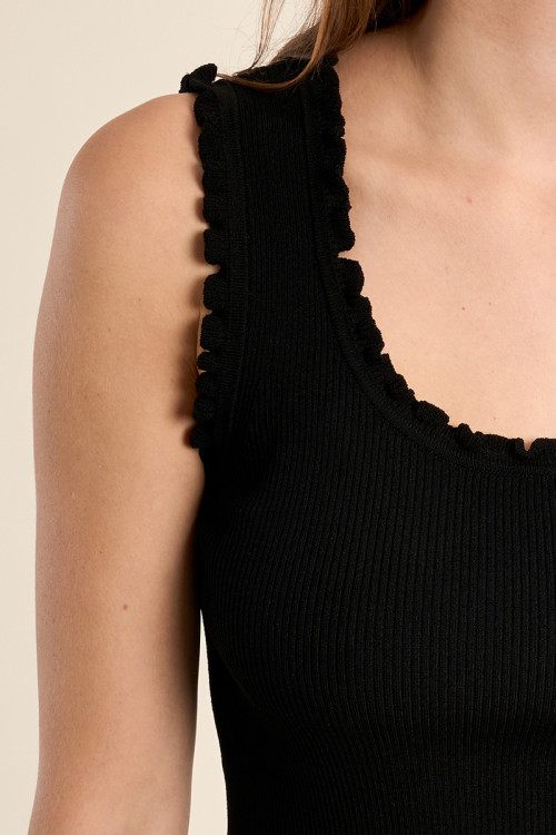 Ribbed tank top