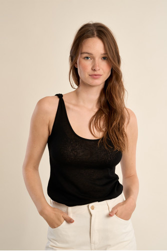 Débardeur en éponge basique