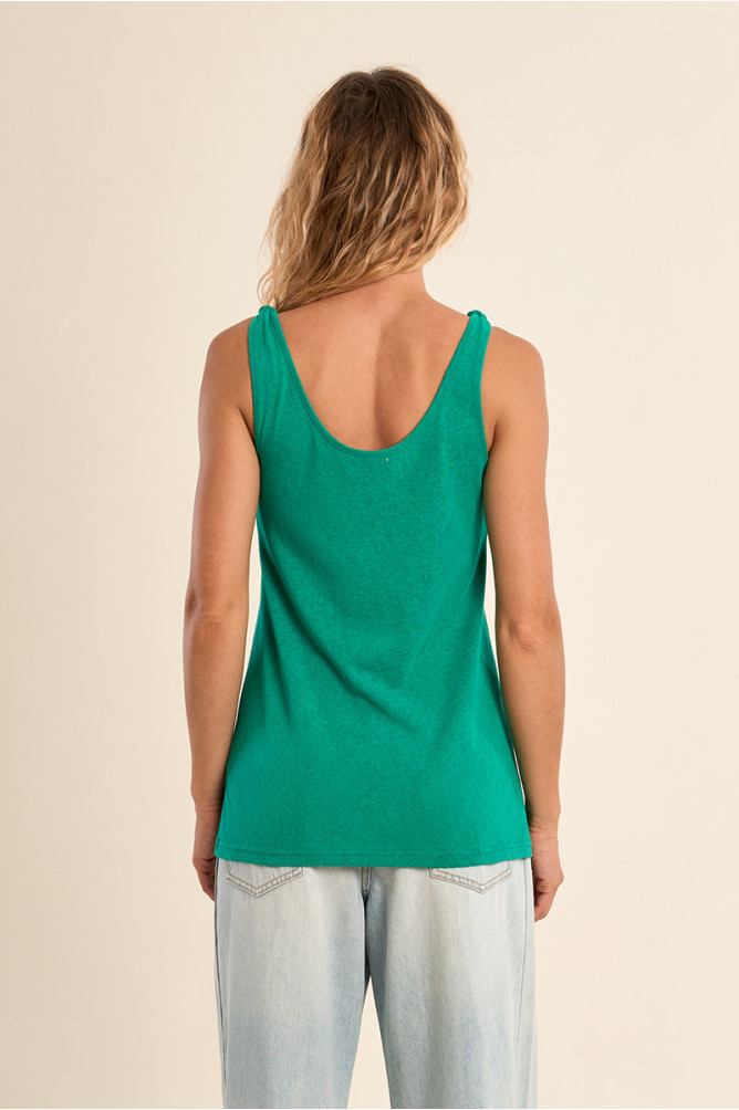 Débardeur en éponge basique