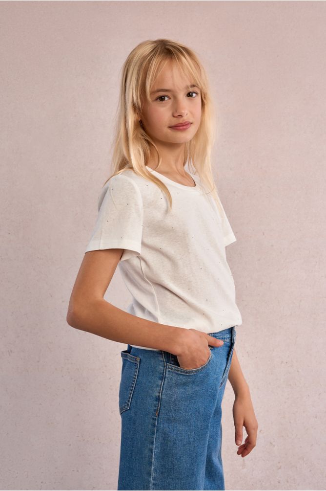 T-shirt à strass