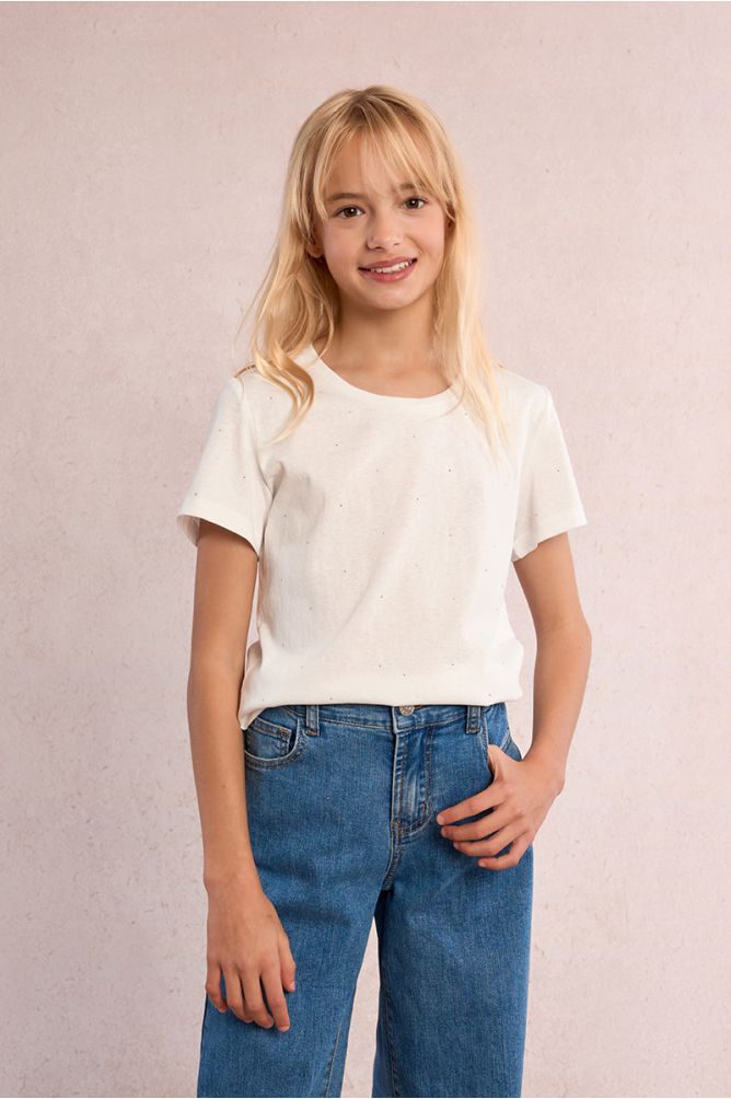 T-shirt à strass