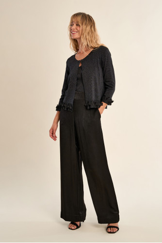 Cardigan ouvert, fantaisie