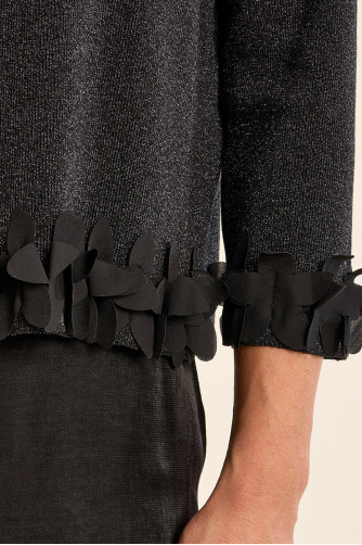 Cardigan ouvert, fantaisie