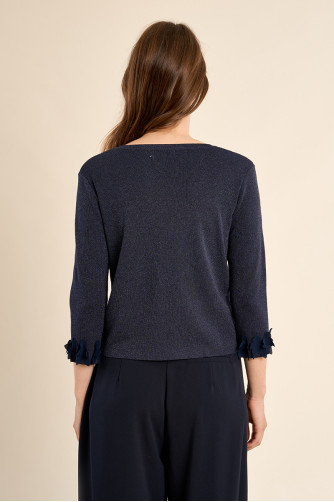 Cardigan ouvert, fantaisie