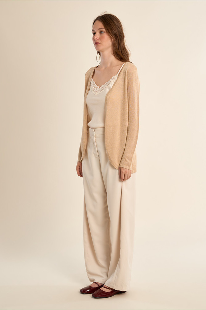 Cardigan ouvert