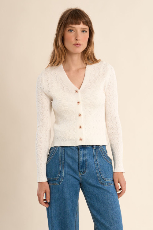 Gilet court ajusté