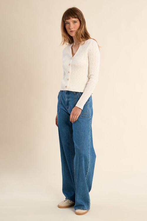 Gilet court ajusté