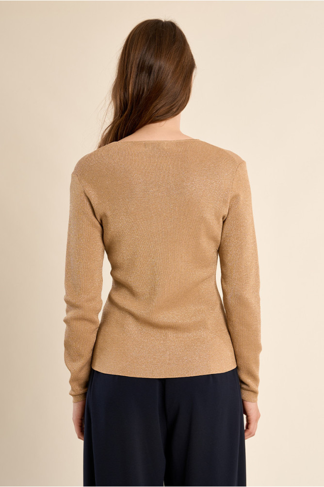 Gilet basique, col V