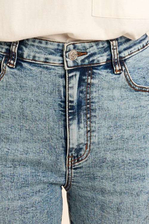 Pantalón de mujer vaquero, ¨Mom¨ fit.