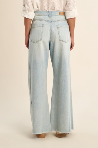 Denim large, évasé