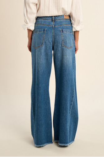 Denim large, évasé