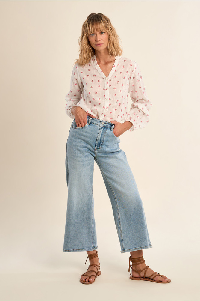 Jeans ampi cropped - Molly Bracken