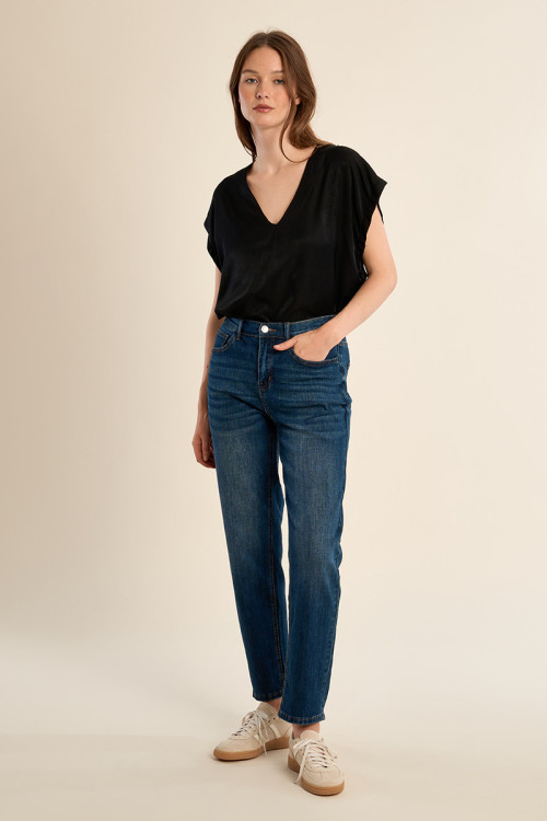 Jeans mom a vita media - Molly Bracken