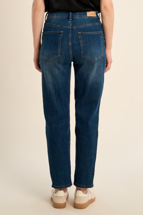 Jeans mom a vita media - Molly Bracken