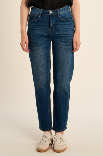 Pantalón vaquero estilo ¨mom¨