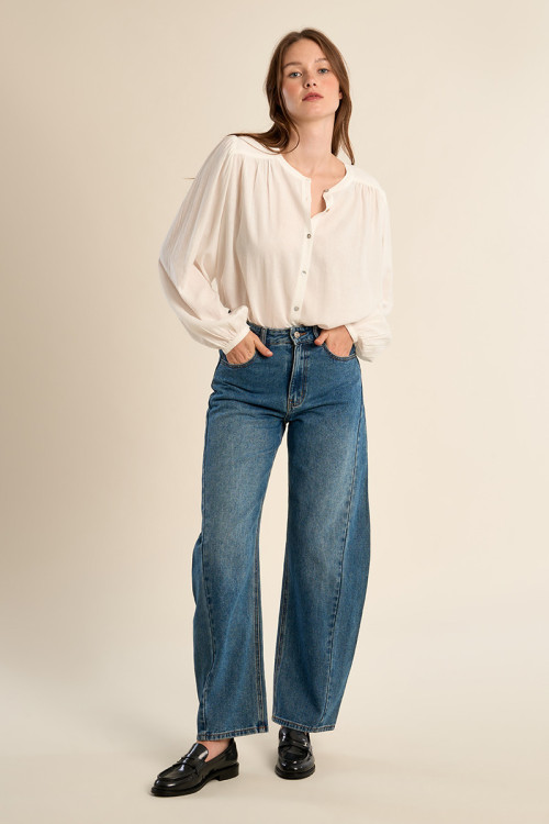 Jeans barrel a vita alta - Molly Bracken