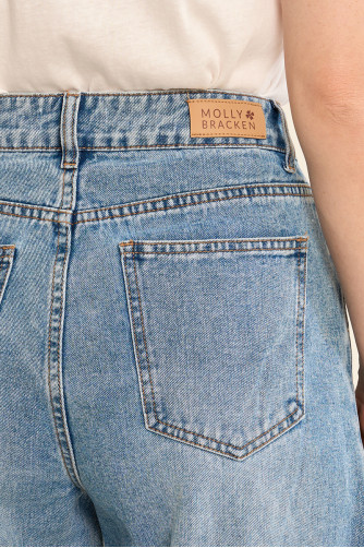 Pantalon en denim pour femme, coupe ample ¨Balloon¨