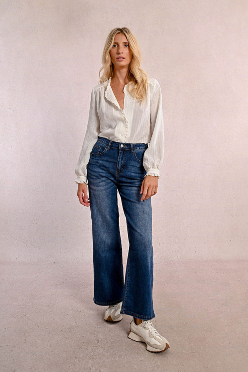 Jeans ampi a vita alta - Molly Bracken