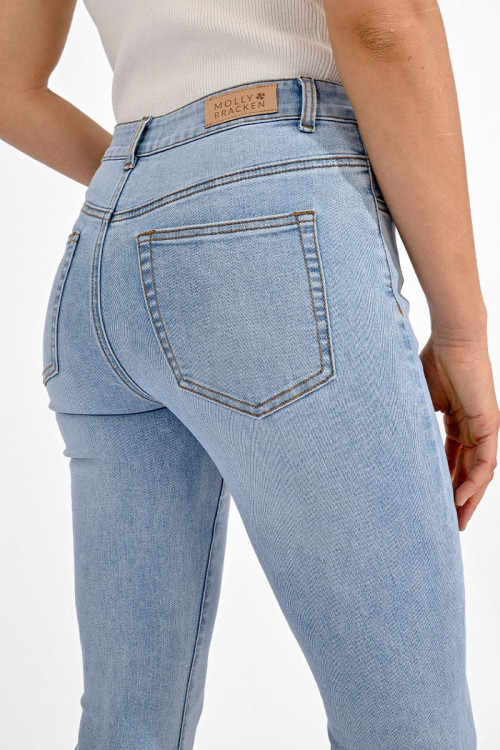 Jean boot-cut taille haute - Molly Bracken
