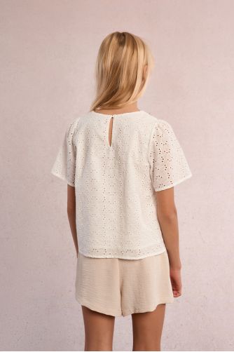 Broderie anglaise top
