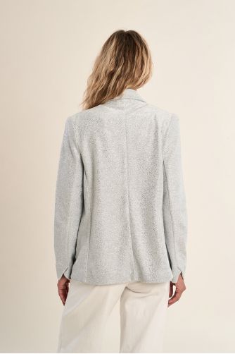 Straight blazer, iridescent