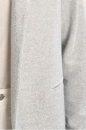 Straight blazer, iridescent