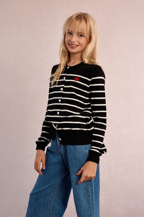 Gilet rayé