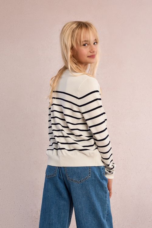 Striped vest