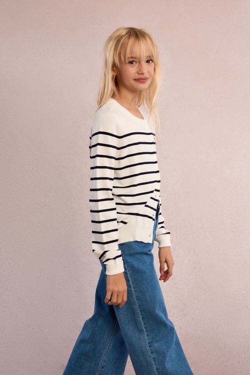 Striped vest