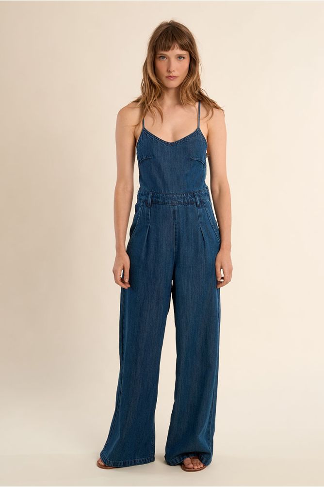Denim jumpsuit