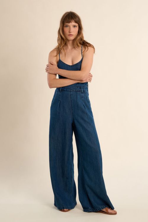 Denim jumpsuit