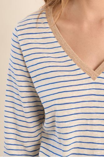 Sailor T-shirt, V-neck