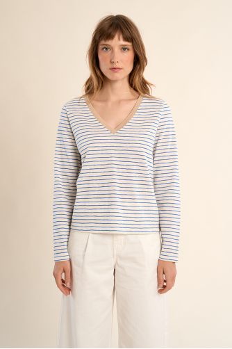 Sailor T-shirt, V-neck