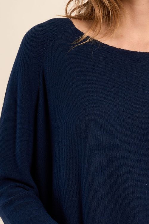 Jersey de mujer de manga larga, corte amplio.