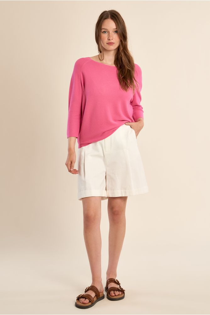 Fine knit sweater, basic